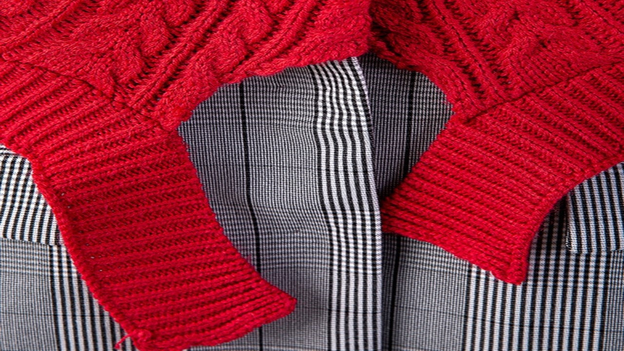 Blazer patchwork tricot