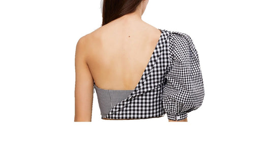 Off-the-shoulder blouse